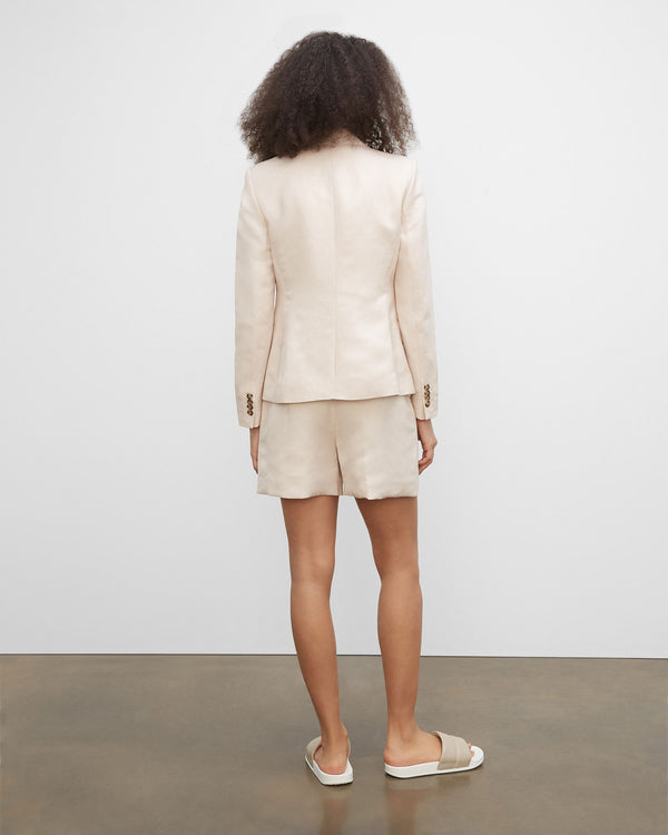 Club Monaco Classic Linen Blend Blazer White