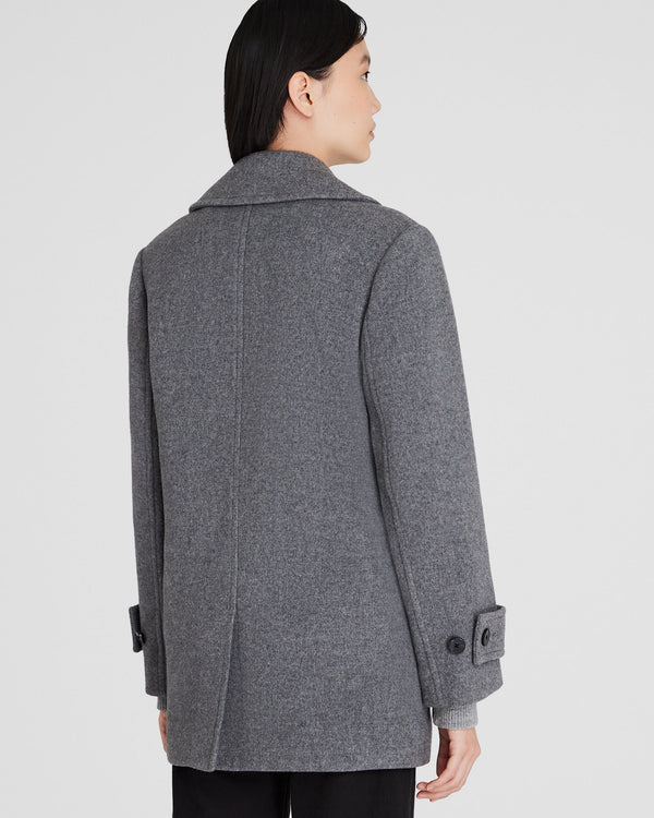 Club Monaco Classic Peacoat Medium Heather Grey