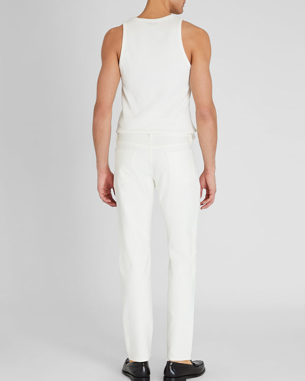 Club Monaco Connor 5-Pocket Pant Off White
