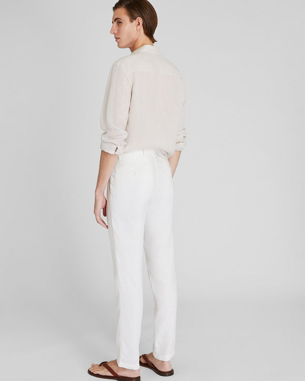 Club Monaco Connor Linen Pant Cream