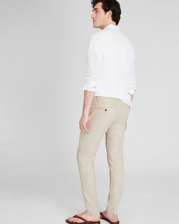 Club Monaco Connor Linen Pant Natural