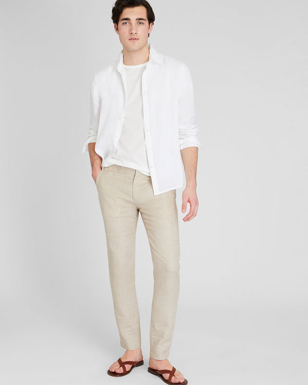 Club Monaco Connor Linen Pant Natural
