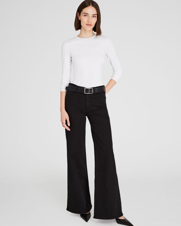 Club Monaco Contour Long-Sleeve Top White