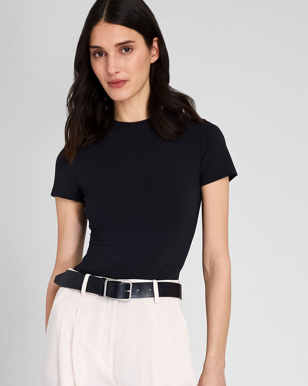club monaco Contour Tee Black