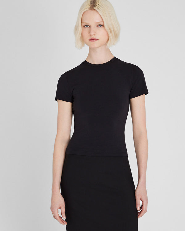 club monaco Contour Tee Black
