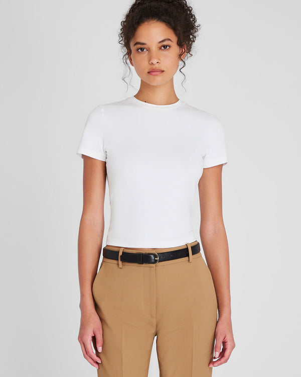 club monaco Contour Tee White