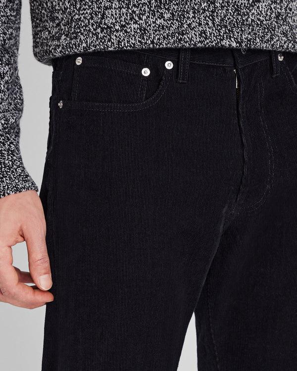 Club Monaco Corduroy 5-Pocket Straight Pant Black