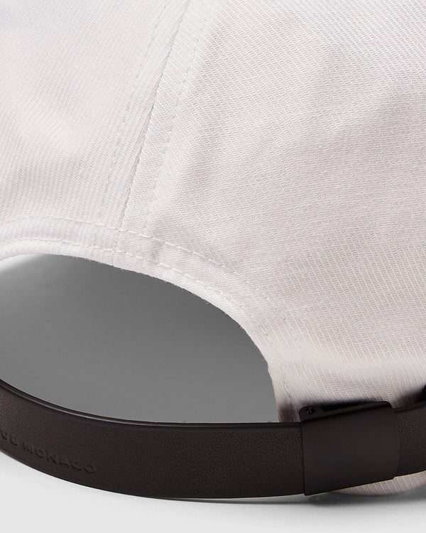 Club Monaco Crest Baseball Cap White Base