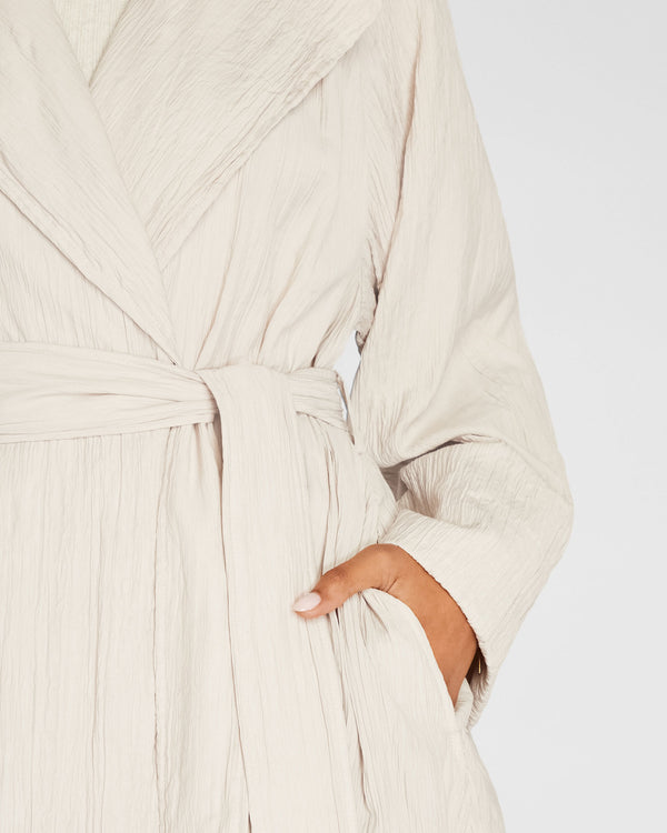 Club Monaco Crinkle Trench Dusty Mauve