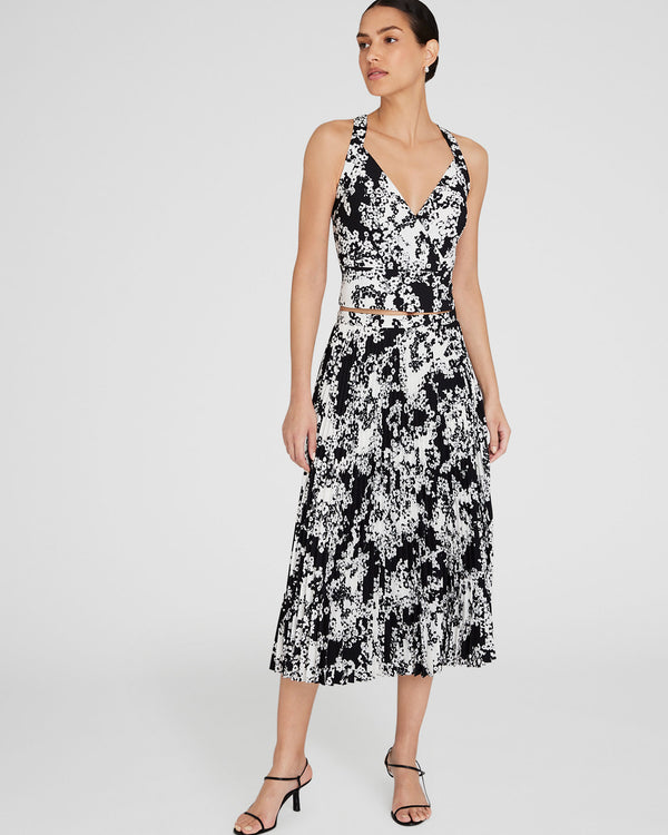 Club Monaco Cross Strap Top Black