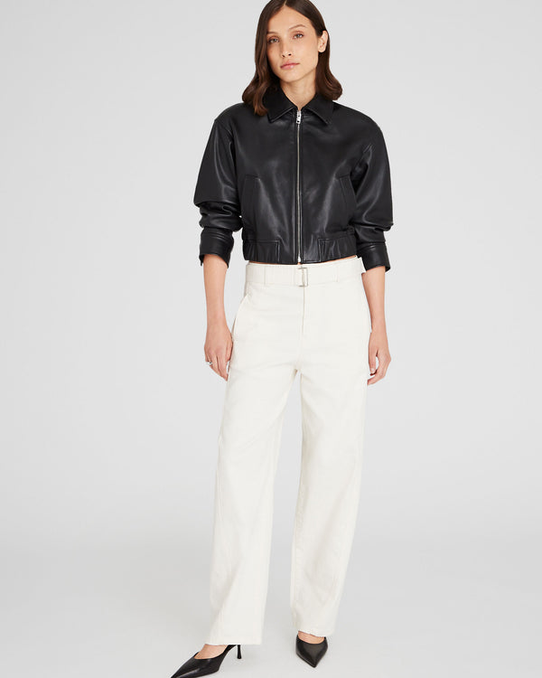 Club Monaco Curved Seam Utility Pant Off White