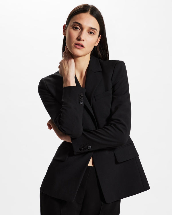 Club Monaco Cutaway Borrem Blazer Black
