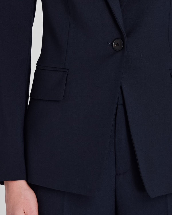 Club Monaco Cutaway Borrem Blazer Navy
