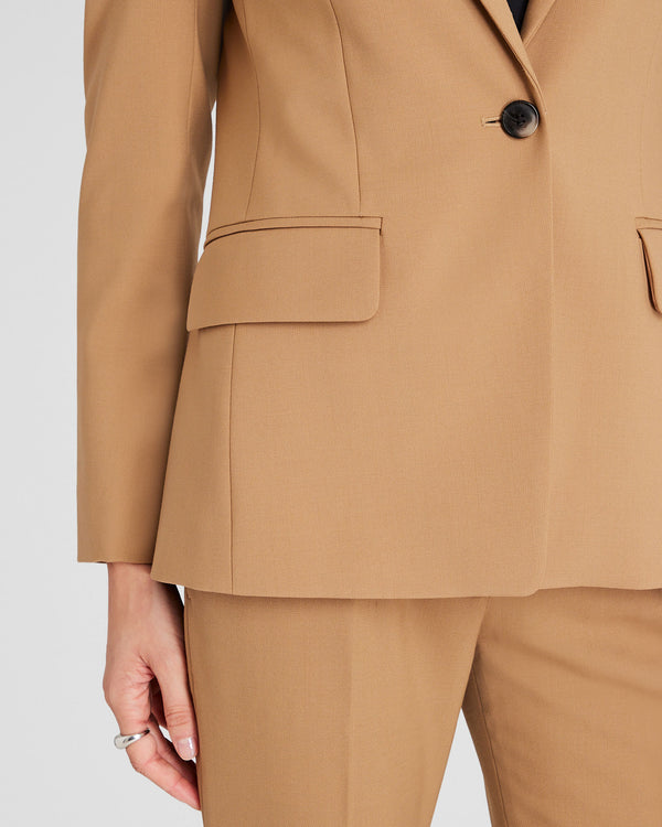 Club Monaco Cutaway Borrem Blazer Warm Camel