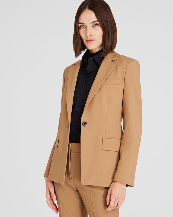 club monaco Cutaway Borrem Blazer Warm Camel
