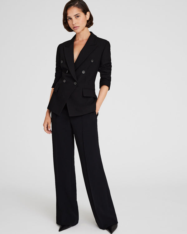 Club Monaco Double-Breasted Cutaway Blazer Black