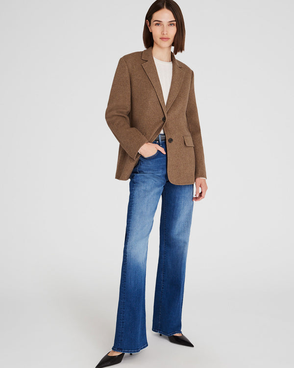 Club Monaco Double-Faced Blazer Coat Taupe