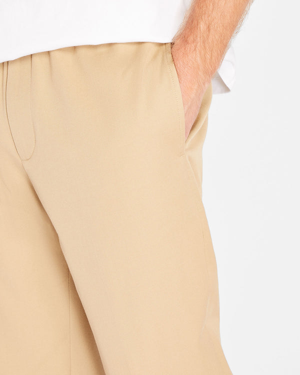 Club Monaco Elasticated Trouser Stripe - Ivory
