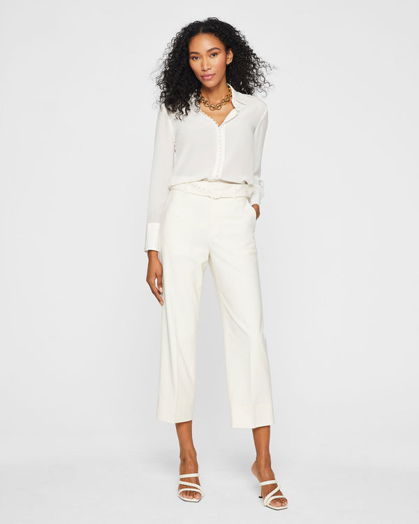 club monaco Enamel Ring Pant Butter Creme