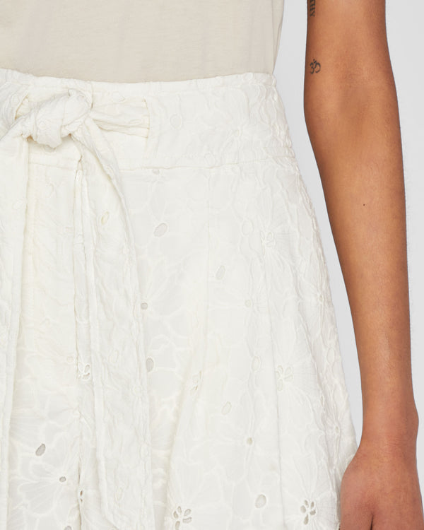 Club Monaco Eyelet Short White