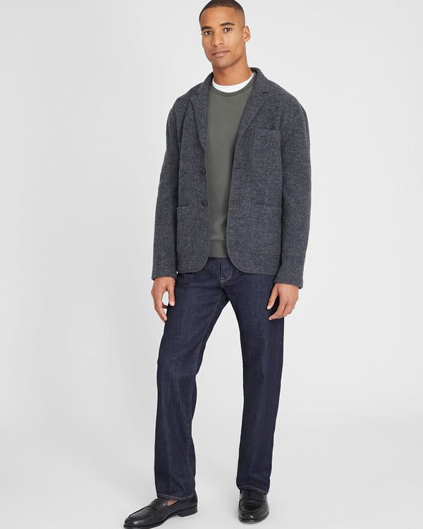 Club Monaco Felted Chore Coat Charcoal