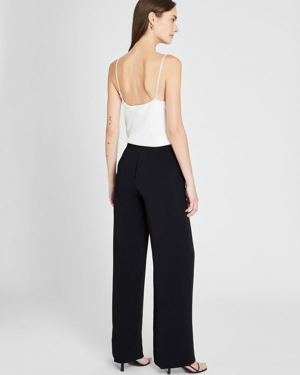 Club Monaco Fluid Crepe Trouser Black