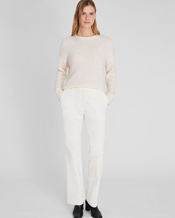 club monaco Full-Length Corduroy Trouser Off White