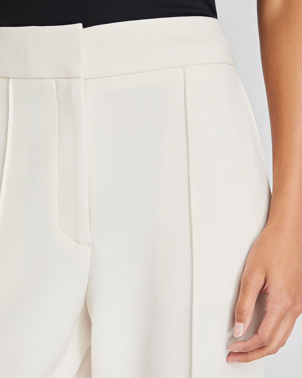 Club Monaco Full-Length Pintuck Trouser Off White