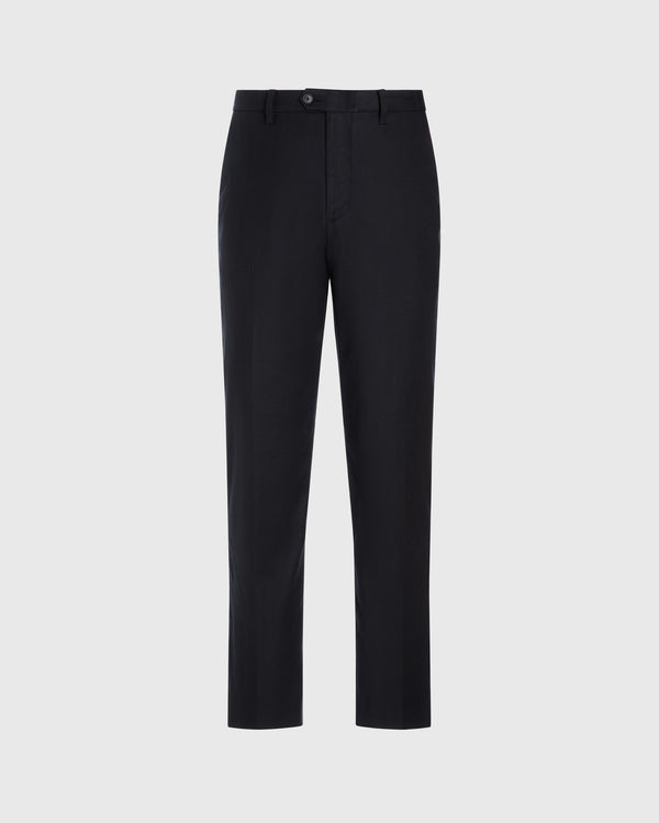 Club Monaco Herringbone Linen Suit Trouser Black
