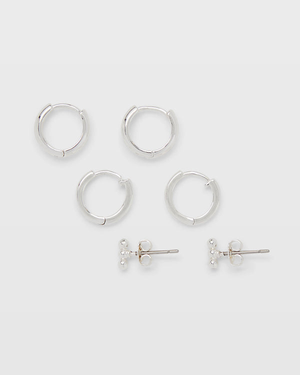 club monaco HUGGIE SET Silver