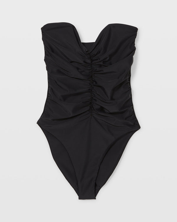 Club Monaco Jade Yara One-Piece Swimsuit Black