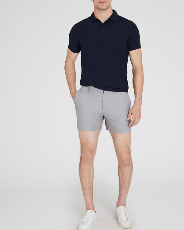club monaco Jax Micro-Stripe 5" Shorts Black