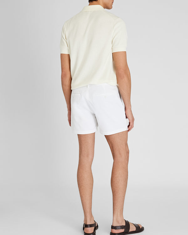 Club Monaco Jax Texture 5" Short White Base