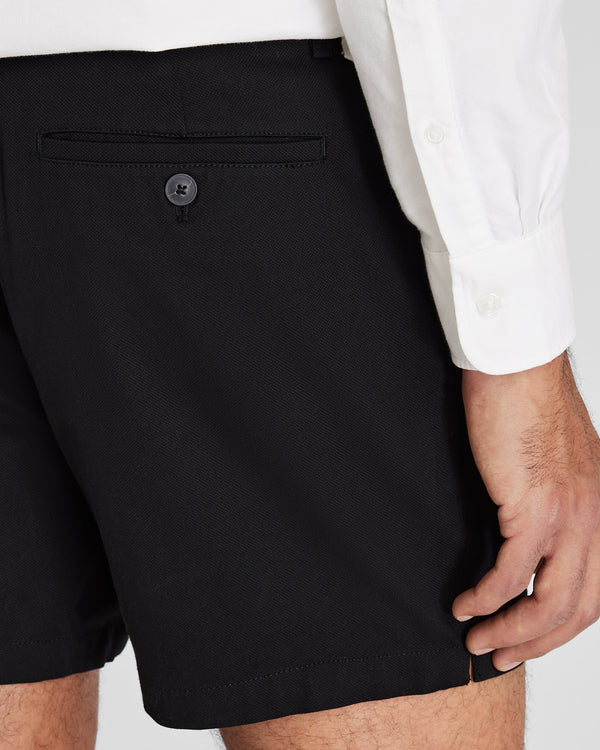 Club Monaco Jax Texture 5" Shorts Black