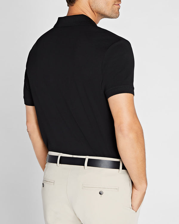Club Monaco Johnny Collar Polo Shirt Black