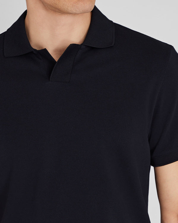 Club Monaco Johnny Collar Polo Shirt Navy