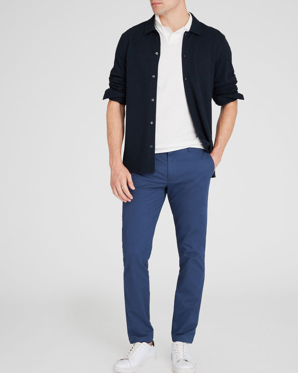 Club Monaco Johnny Collar Polo Shirt White