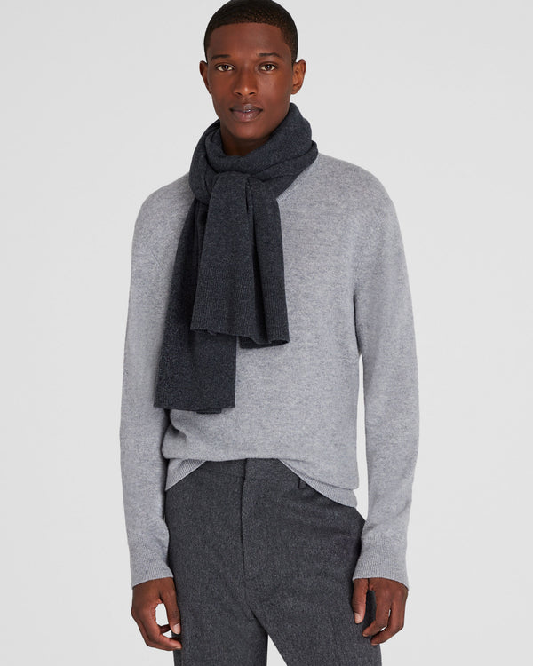 Club Monaco Kensington Cashmere Scarf Charcoal