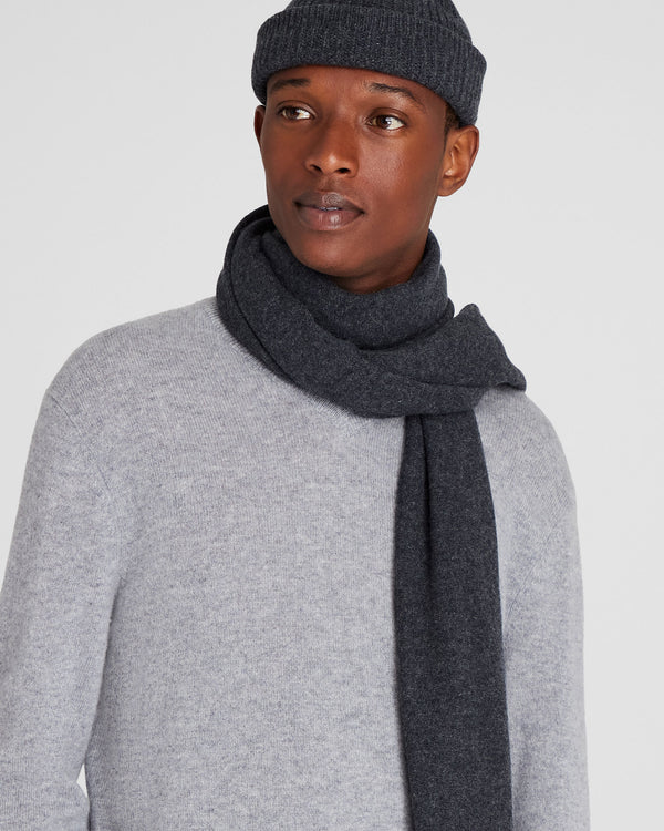 Club Monaco Kensington Cashmere Scarf Charcoal