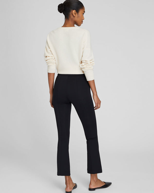 Club Monaco Kick Crop Scuba Pant Black