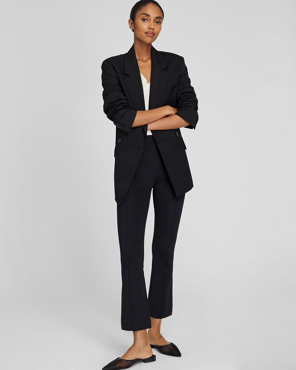 Club Monaco Kick Crop Scuba Pant Black