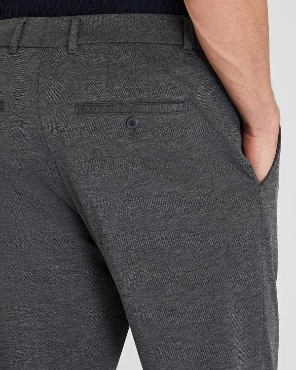 Club Monaco Knit Tapered Trouser Charcoal
