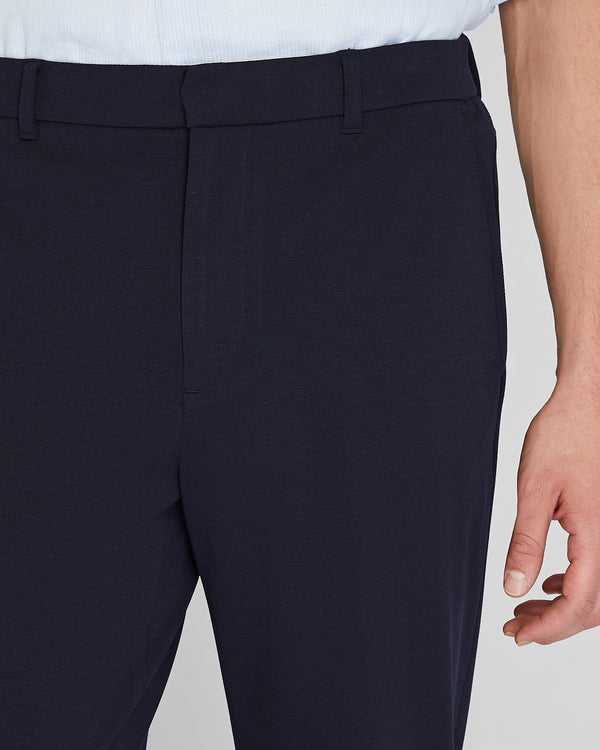 Club Monaco Knit Tapered Trouser Navy