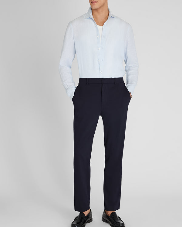 club monaco Knit Tapered Trouser Navy