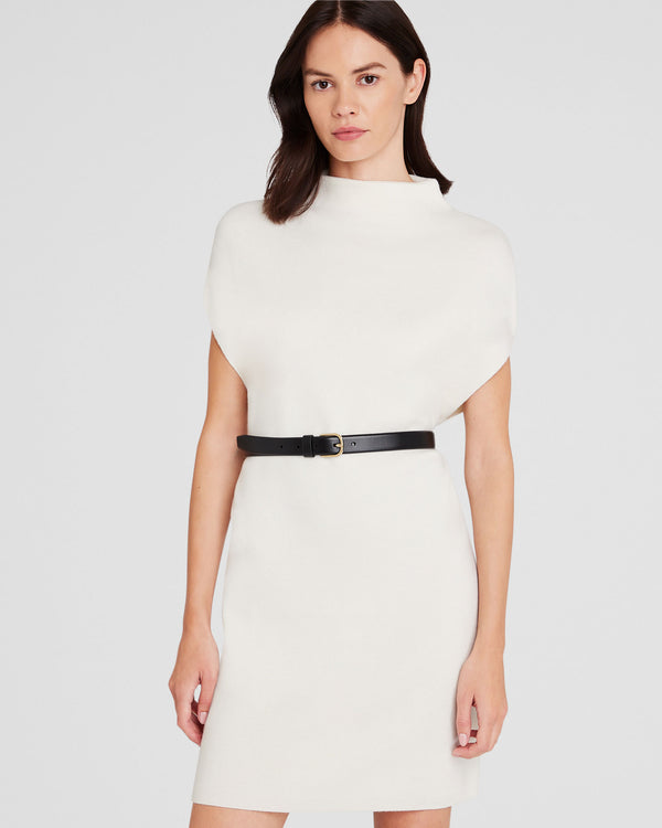 Club Monaco Leather Trouser Belt Black