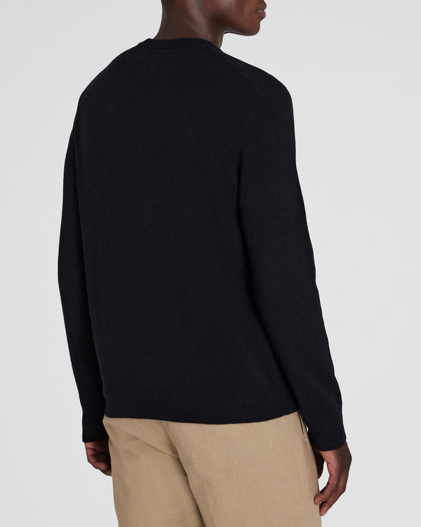 Club Monaco Lightweight Cashmere Crewneck Black