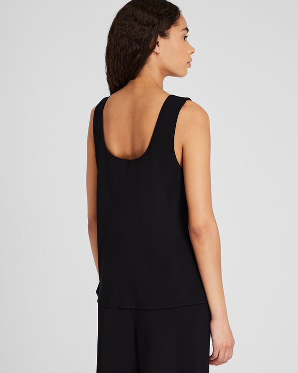 Club Monaco Longline Tank Shell Black