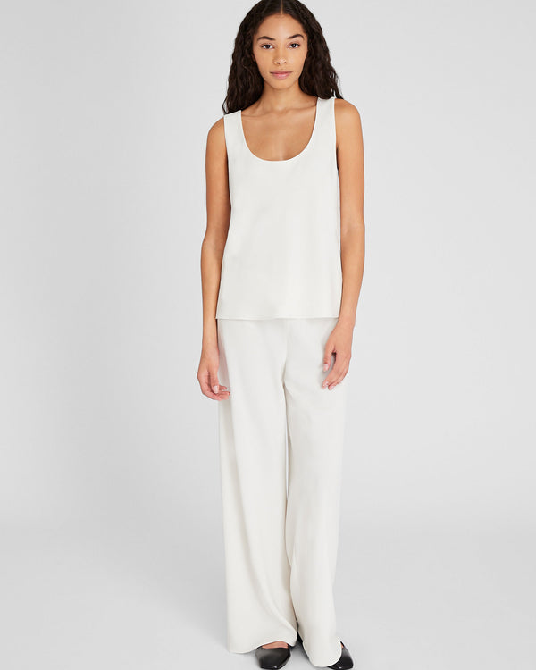 Club Monaco Longline Tank Shell Ivory