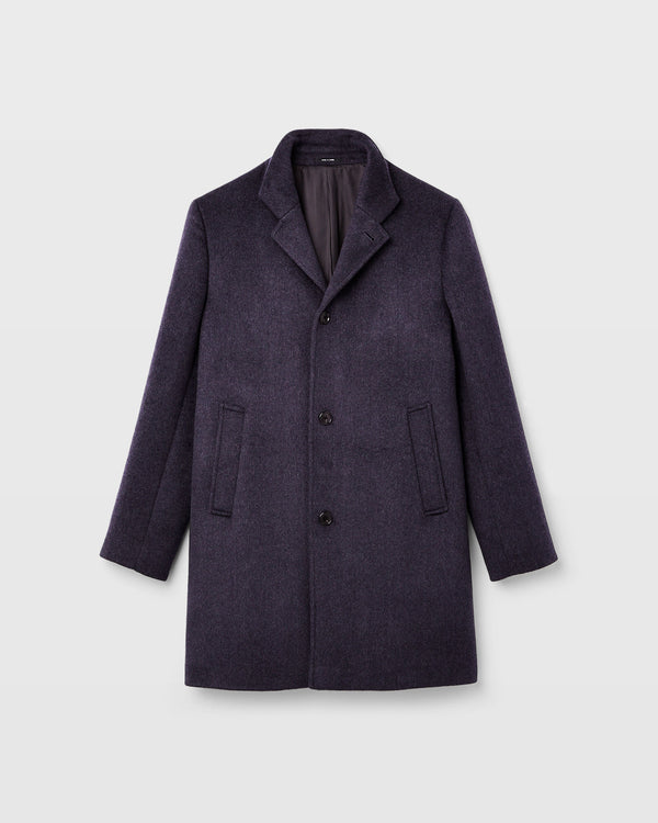 Club Monaco Loukas Funnel Neck Coat Navy