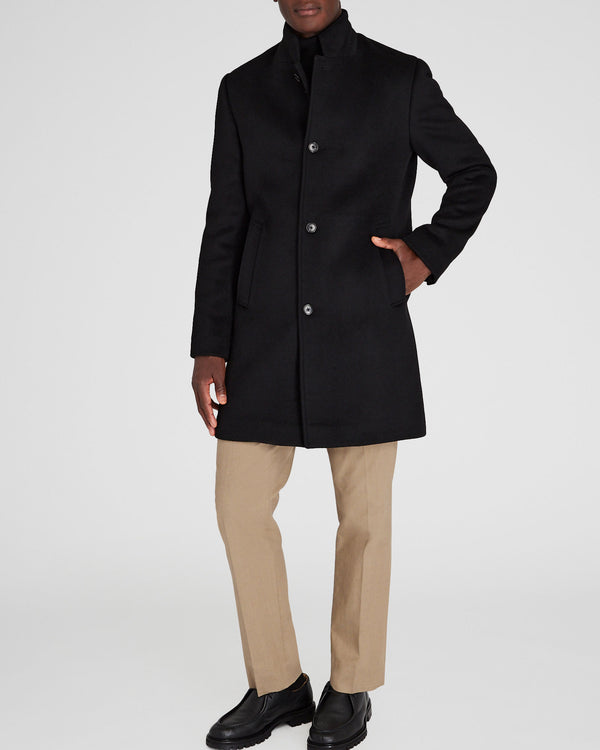Club Monaco Loukas Solid Coat Black